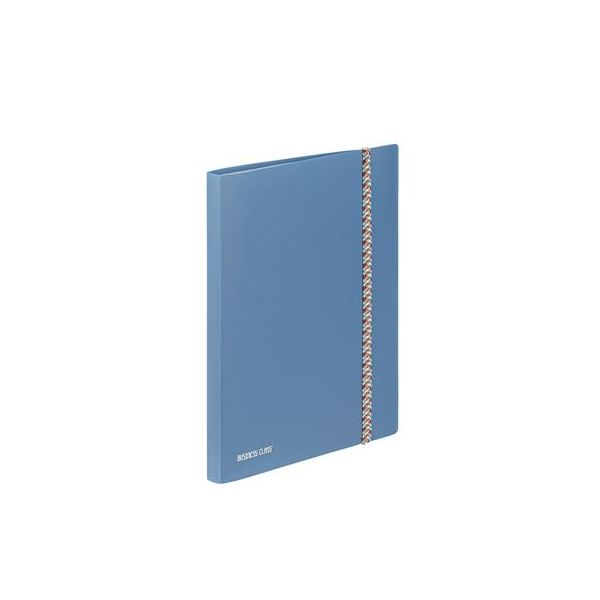 Katalógová kniha, 30 vreciek, A4, VIQUEL "Business Class", modrá