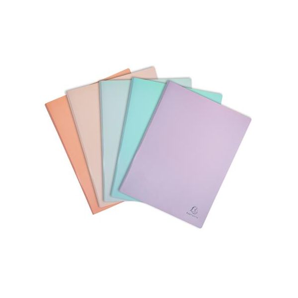 Katalógová kniha, 30 vreciek, A4, EXACOMPTA "Aquarel", mix pastelových farieb