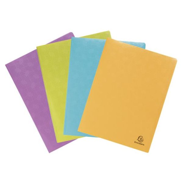 Katalógová kniha, 30 vreciek, A4, EXACOMPTA "Pop`Nco", mix farieb