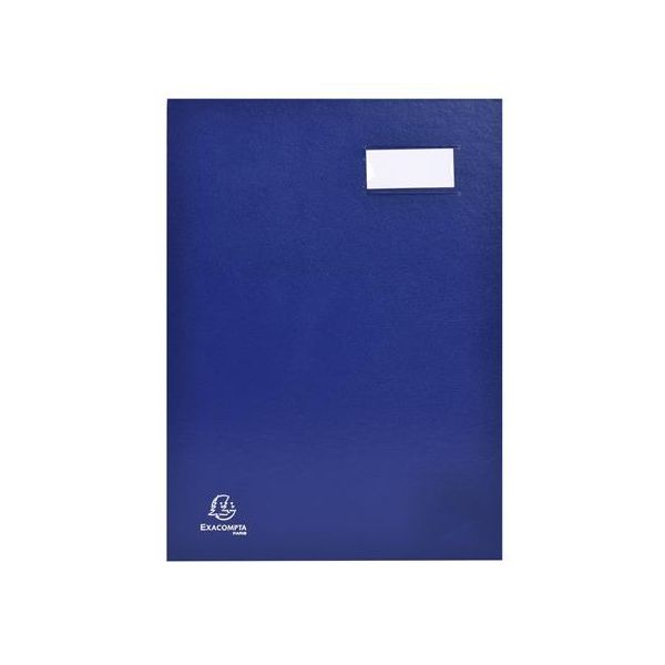 Podpisová kniha, A4, 18 dielová, karton, EXACOMPTA, modrá