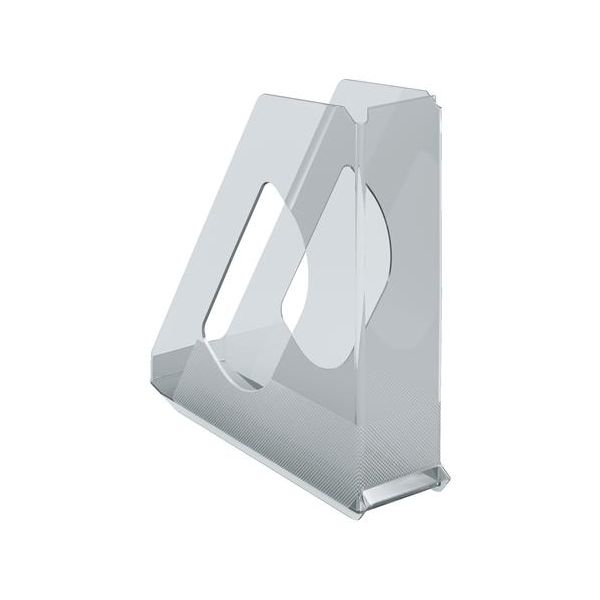 Zakladač, plastový, 68 mm, ESSELTE "Europost", číry