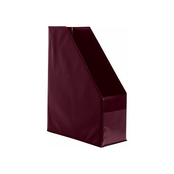 Zakladač s PVC pokrytím, 95 mm, VICTORIA OFFICE, bordová