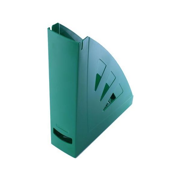 Zakladač, plastový, 75 mm, VICTORIA OFFICE, zelená