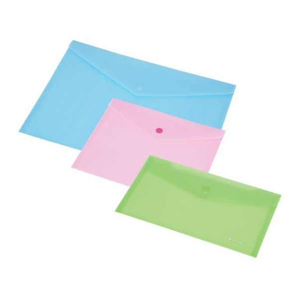 Obal na patent, 250x140 mm, PP, 160 mikrónov, PANTA PLAST, pastelovo zelená