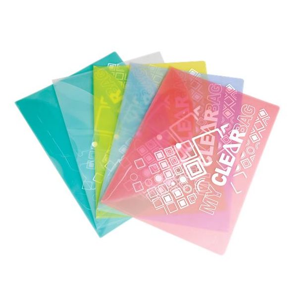 Obal na patent, A4, PP, 180 mikr., FLEXOFFICE "FO-CBF05", rôzne farby