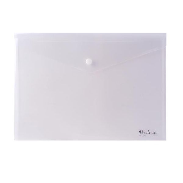 Obal na patent, A4, PP, VICTORIA OFFICE, priehľadná