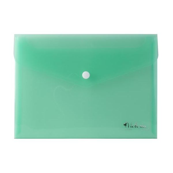 Obal na patent, A5, PP, VICTORIA OFFICE, zelená