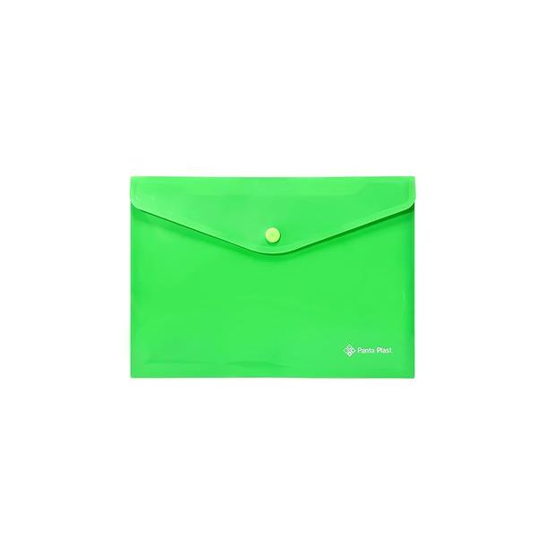 Obal na patent, A5, PP, PANTA PLAST, neónovo zelená