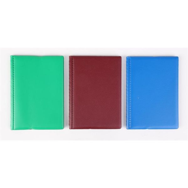 Držiak na preukazy, stojatý, s 10 vkladacími listami, PVC, „Rozšírený osobný“, pre ženy