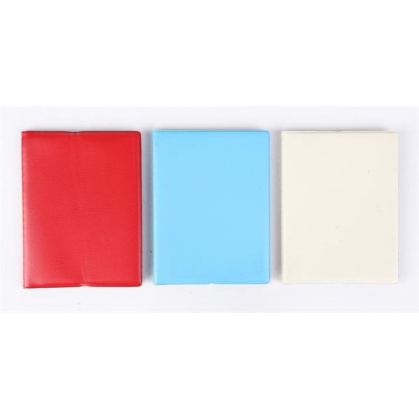 Držiak na preukazy, stojatý, s 16 vkladacími listami, PVC, „Doklady“, pre ženy