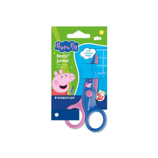 Nožnice, detské, 10 cm, STAEDTLER "Noris® junior 965", Peppa Pig