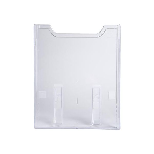 Držiak na katalógy, nástenný, A4, stojatý, EXACOMPTA "Office", priehľadný