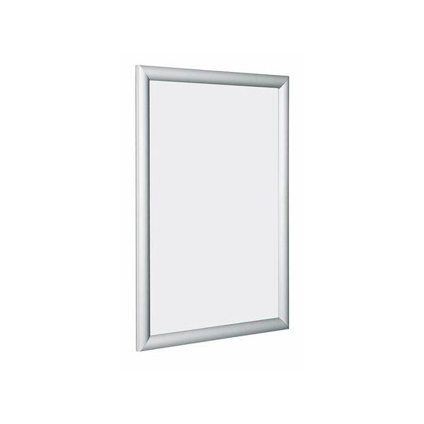 Tabuľa na plagáty, nástenná, formát: A2 (420x594 mm), hliníkový rám, VICTORIA VISUAL "Snap"