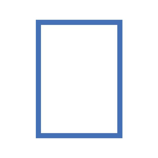 Prezentačný rám, magnetický, A4, DJOIS "Magneto PRO", modrá