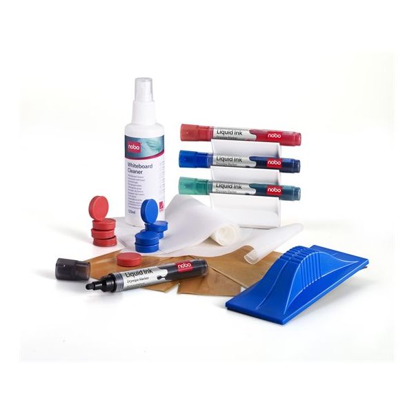 Štartovacia sada k magnetickým, bielym tabuliam, NOBO
