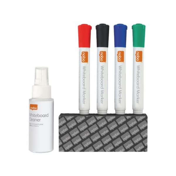 Štartovacia sada k bielym tabuliam, NOBO/REXEL "Quartet"