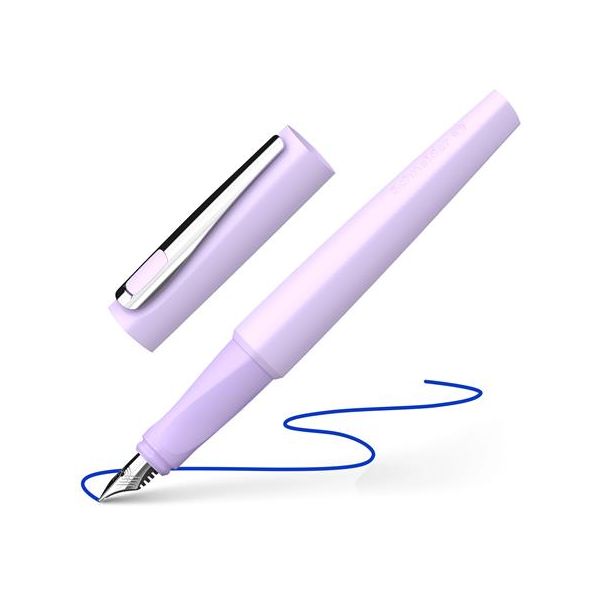 Plniace pero, veľkosť M, SCHNEIDER "Tomo", levanduľová