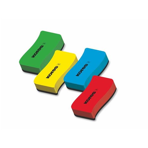 Stierka na tabule, magnetická, KORES, rôzne farby