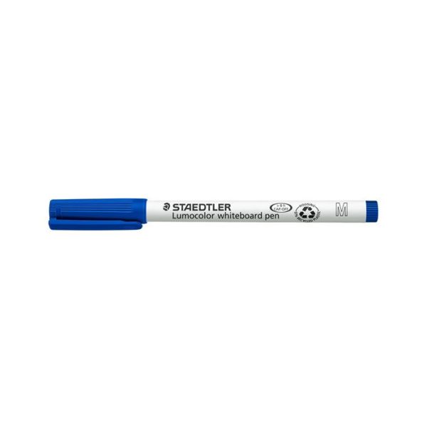 Popisovač na tabule, 1 mm, M, kužeľový, STAEDTLER "Lumocolor 301", modrý