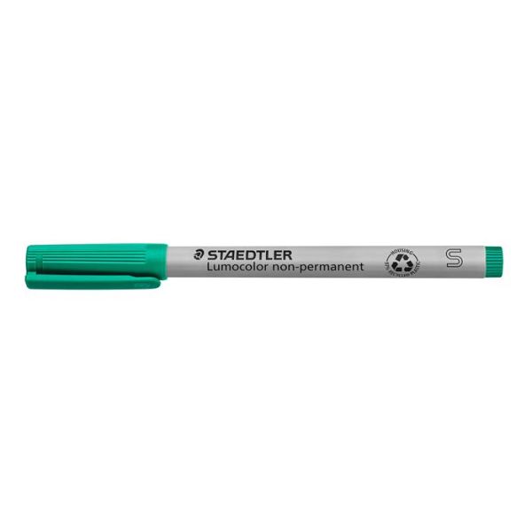 Nepermanentný popisovač, OHP, 0,4 mm, STAEDTLER "Lumocolor® 311 S", zelená