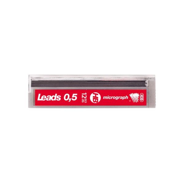 Grafitová tuha, 0,5 mm, HB, ICO "Micrograph"