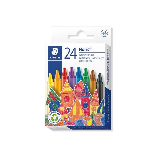 Voskovky, STAEDTLER "Noris 220", 24 rôznych farieb