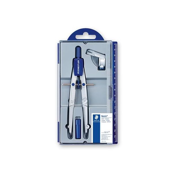 Kružidlo, precízne, 3 ks sada, STAEDTLER "Noris 550 01/02"