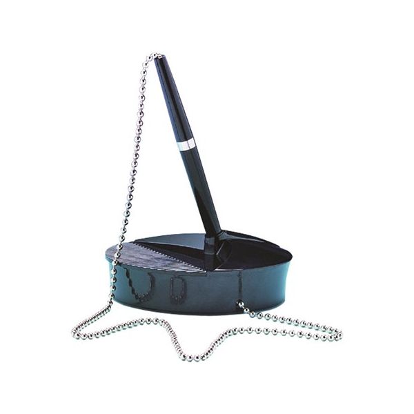 Pero na retiazke s masívnym stojanom, Microban® antibakteriálny, FELLOWES, čierna