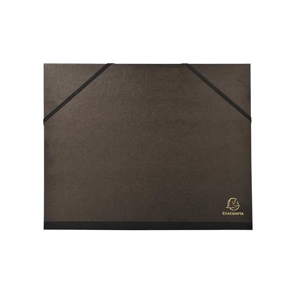 Obal na výkresy, A4, EXACOMPTA, čierny