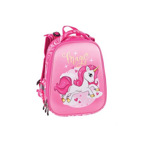 Batoh, anatomický, PULSE "Anatomic Cube Pink Magic", ružový