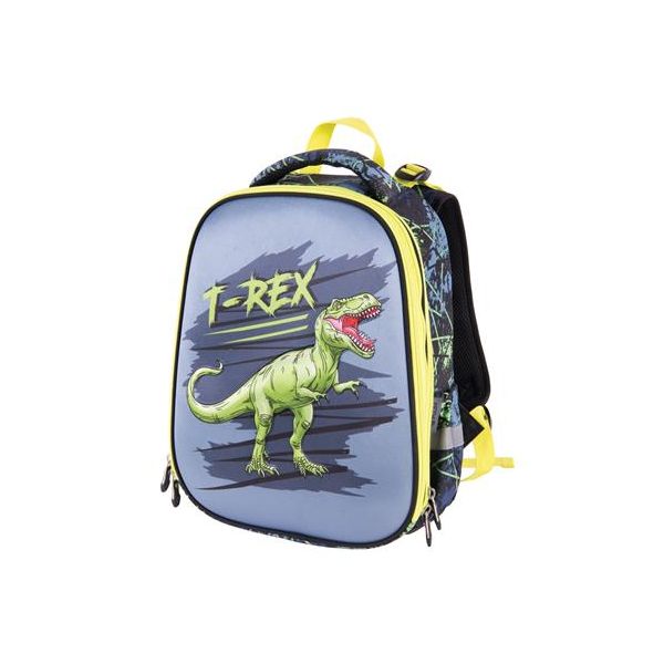 Batoh, anatomický, PULSE "Anatomic Cube T-Rex", čierny-zelený