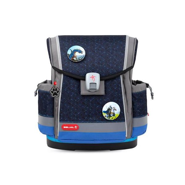 Školská taška, uzatváranie na magnet, BELMIL "Classy Plus World of Dragons"