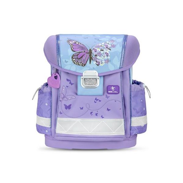 Školská taška, BELMIL "Classy Purple Blue Butterfly"