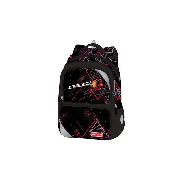Školská taška, BELMIL "Maxi Packspecial T-Speed Red Car"
