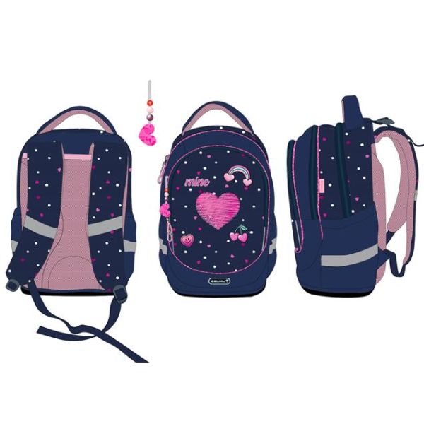 Školská taška, BELMIL "Leisure Special T-Simple Heart"