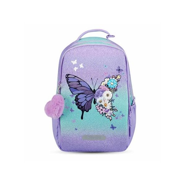 Školská taška, s držiakom na notebook, BELMIL "Companion Serenity", fialová