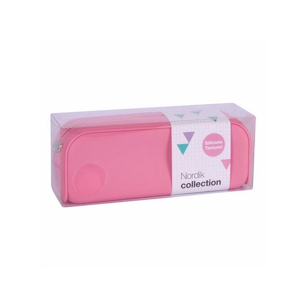 Peračník, na zips, silikónový, APLI "Nordik", ružová
