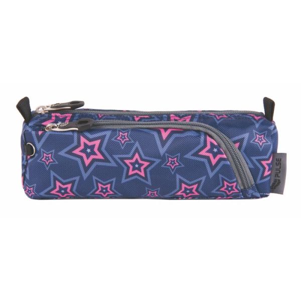 Peračník, v tvare valca, 2 priehradky, PULSE "Pink Stars"