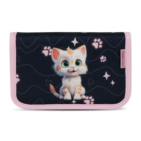 Peračník, 2 vyklápacie chlopne, BELMIL "Cute Kitten"