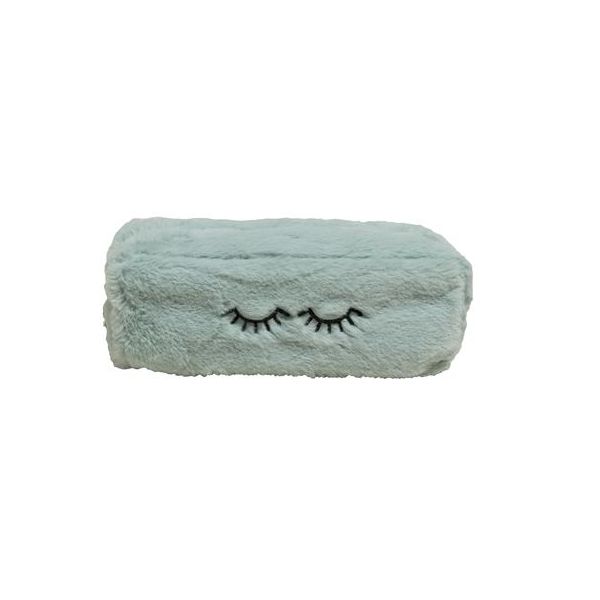 Peračník, na zips, EXACOMPTA "Fur", mix farieb