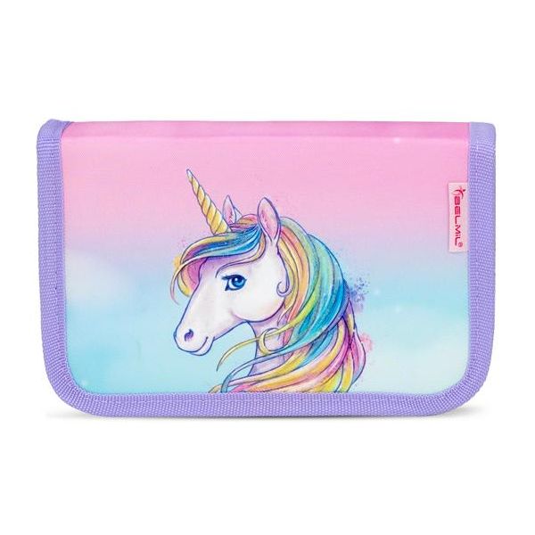 Peračník, 2 vyklápacie chlopne, na zips, BELMIL "Heart of the Rainbow"