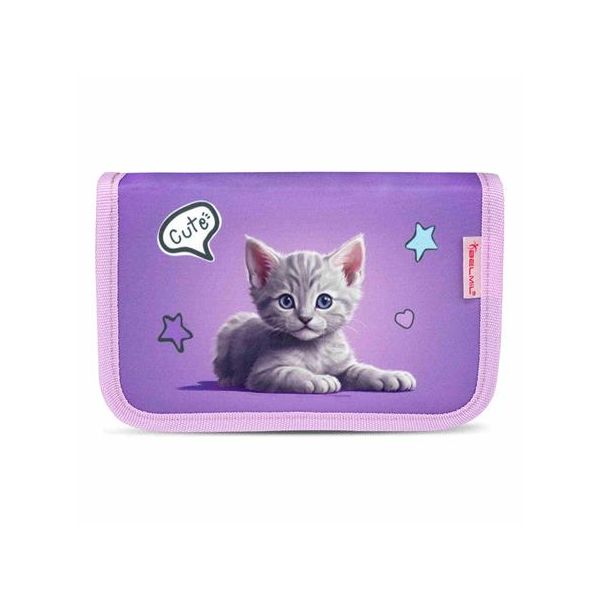 Peračník, 2 vyklápacie chlopne, na zips, BELMIL "Little Kittens"
