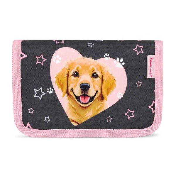 Peračník, 2 vyklápacie chlopne, na zips, BELMIL "Starry Paws"