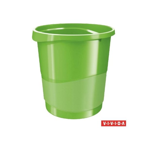 Odpadkový kôš, 14 l, ESSELTE "Europost", Vivida zelená