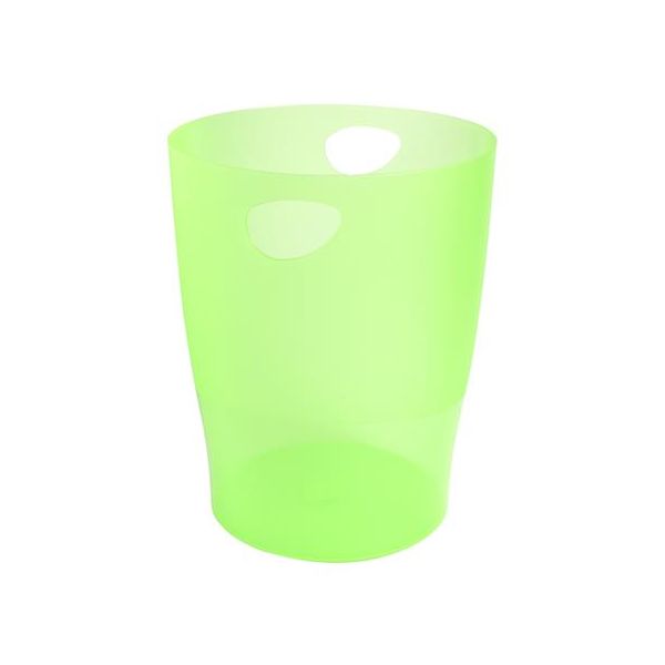 Odpadkový kôš, 15 l, PP, EXACOMPTA "Linicolor", zelený