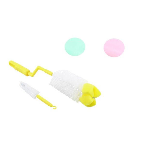 Kefa na fľaše, s hubkou