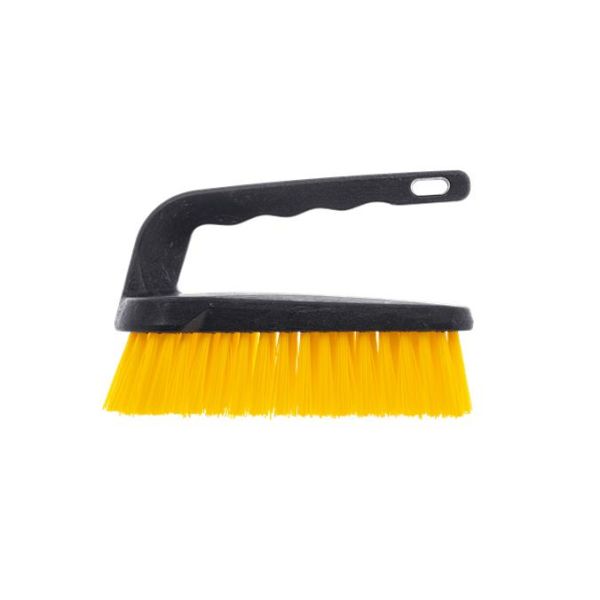 Čistiaca kefa s rukoväťou, BONUS, žltá