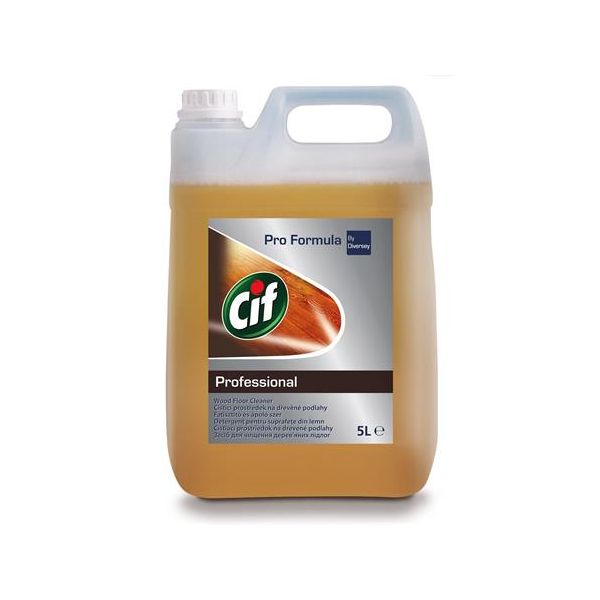 Čistiaci prostriedok na parkety, 5 l, CIF, "Wood Floor Cleaner"