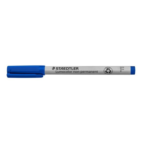 Nepermanentný popisovač, OHP, 0,6 mm, STAEDTLER "Lumocolor® 316 F", modrá