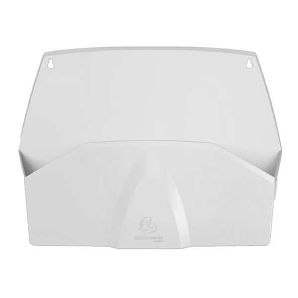 Nástenný, organizér, 1 priehradka, ležatý, 38,2x28,9x7,2 cm, EXACOMPTA "Autentik", biele